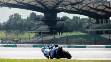 Pembalap Gresini Racing, Alex Marquez di tes pramusim MotoGP 2026