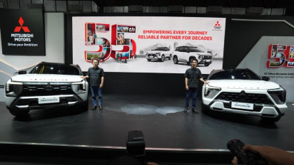 Rayakan 55 Tahun Mitsubishi di Indonesia, MMKSI Luncurkan Destinator dan Xforce Edisi Spesial di IIMS 2026