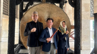 Kepala Staf Angkatan Laut Jepang Kunjungi Terowongan Istiqlal–Katedral Simbol Kerukunan Antarumat Beragama di Indonesia