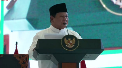Di Istiqlal, Prabowo Serukan “Ulama dan Umara Bersatu”: Perdamaian Disebut Kunci Bangsa Makmur