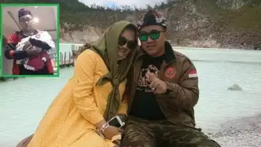 Teddy Pardiyana dan mendiang istrinya, Lina Jubaedah