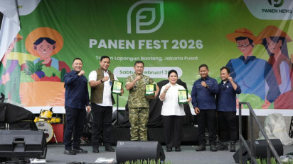 Perkuat Ketahanan Pangan, Dirut Bulog, Ketua Komisi IV, dan Kasad Terima Anugerah Insan Inspiratif Pangan di Panen Fest 2026