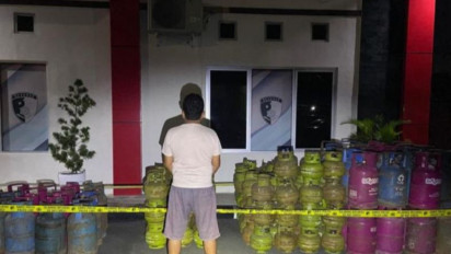 Polda Babel Bongkar Praktik Oplosan Gas Bersubsidi di Bangka