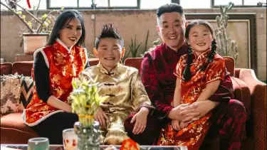 ilustrasi mearayakan Imlek