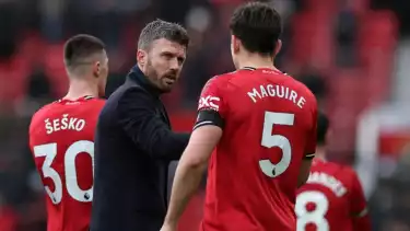 Pelatih Manchester United Michael Carrick