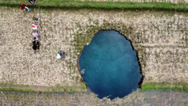 Sejumlah Keunikan Ditemukan Pada Sinkhole Situjuah