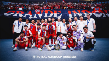 Timnas Futsal Indonesia Panen Pujian dari Publik Spanyol Usai Amankan Tempat Kedua di Piala Asia