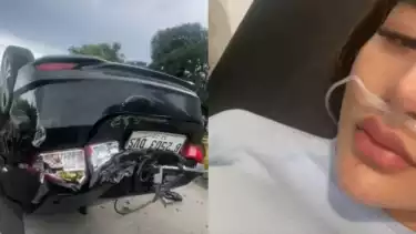 Diva Siregar Kecelakaan