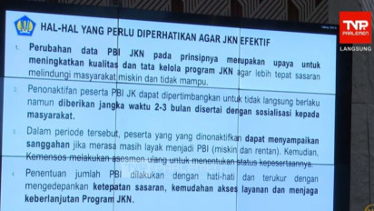 Buntut Penonaktifan BPJS PBI, DPR-Pemerintah Gelar Rapat Bahas Pembenahan Data Jaminan Kesehatan Sosial