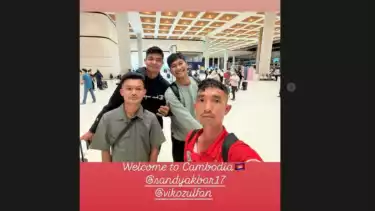 Mantan pemain Timnas Voli Indonesia, Sandy Akbar main abroad di Liga Voli Kamboja