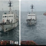 Halau Tongkang Hanyut dan Selamatkan Kapal Patroli, PHE ONWJ Sukses Hindari Insiden Laut