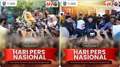 Hari Pers Nasional 2026, Gubernur Khofifah Ajak Pers Hadirkan Jurnalisme Berdampak Pada Penguatan Demokrasi dan Kedaulatan Bangsa