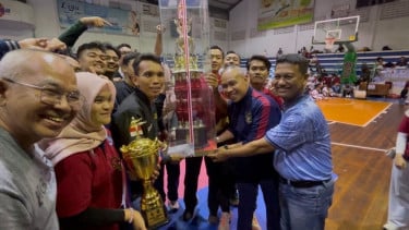 Danlanud Soewondo Resmi Tutup Kejurda Funakoshi Karate Antar Pelajar se-Sumut