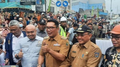 Gambar Wajah Ridwan Kamil di Underpass Dewi Sartika Depok Dicopot, Wali Kota Sebut yang Hapus Pemerintah Provinsi