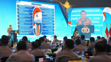 Arahan Kapolri di Rapim Polri, Listyo Sigit Tegaskan Dukungan Total untuk Program Prioritas Presiden