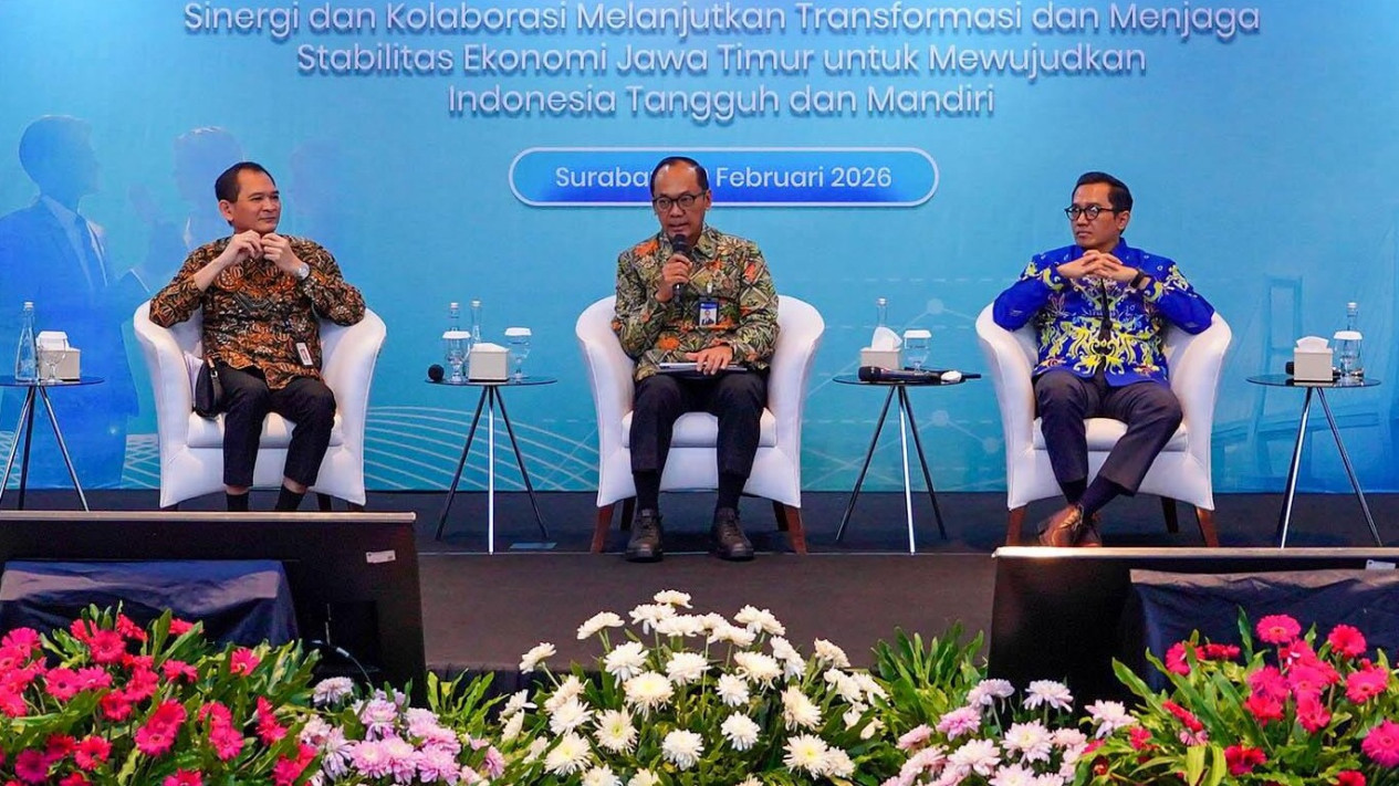 BI Prediksi Ekonomi Jawa Timur Tumbuh 4,9–5,7 Persen pada 2026
            - galeri foto