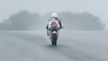 Pembalap Indonesia, Veda Ega Pratama di tes pramusim Moto3 2026.