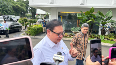 Prabowo Gelar Ratas di Istana Siang Ini, Airlangga Sebut Bahas Ekonomi