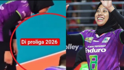 Sikap Asli Megawati Hangestri Terlihat saat Memperlakukan Petugas Kebersihan di Lapangan