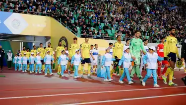 Skuad Al Nassr dalam laga melawan Arkadag di ACL Two 2025/2026, Rabu (11/2/2026)