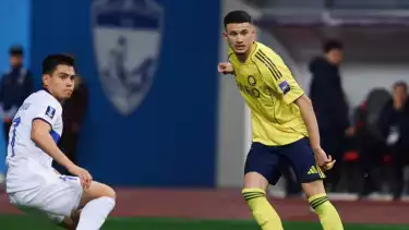 Abdullah Al-Hamddan (kanan), pencetak gol di laga Arkadag vs Al Nassr, Rabu (11/2/2026)