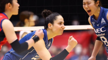 Giovanna Milana Gemilang, Sahabat Megawati Hangestri Juara Musim Reguler di Liga Voli Jepang 2025-2026