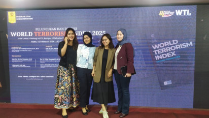 WTI 2025: Periode 2023-2025 Ada 137 Pelaku Aktif Lakukan Kegiatan Terorisme di Ruang Publik