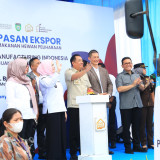 Produk Pakan Hewan Sumsel Milik PT EMI Tembus Pasar Filipina, Mendag Lepas Ekspor Perdana