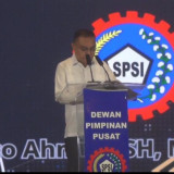 Sufmi Dasco Ahmad Hadir Dalam Rakornas II KSPSI