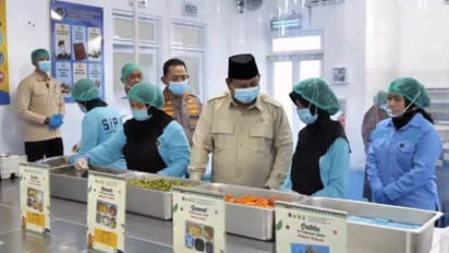 Prabowo Tinjau SPPG Polri di Palmerah Jumat Pagi, Minta Menu MBG Disajikan Hangat 