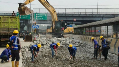 Gerbang Tol Kalihurip Utama 6 Ditutup Sementara, Jasa Marga Lakukan Rekonstruksi di KM 67 Tol Cipularang Arah Jakarta