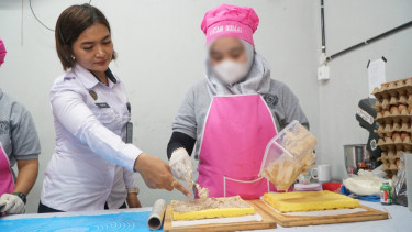 Dari Balik Jeruji, Warga Binaan Rutan Kelas IIB Dumai Produksi Beragam Kue