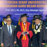 Ary Ginanjar Resmi Menjadi Profesor Kehormatan Universitas Jayabaya