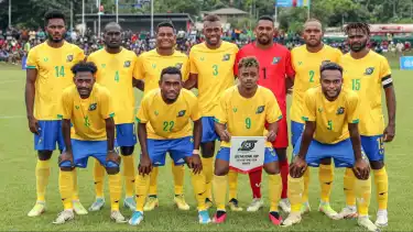 Skuad Kepulauan Solomon, negara Oseania yang berpeluang jadi lawan Timnas Indonesia di FIFA Series