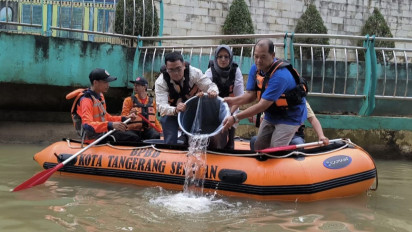 Usai Cemari Sungai Cisadane, Pemilik Gudang Pestisida di Taman Tekno Gandeng KLH Lakukan Pemulihan Lingkungan