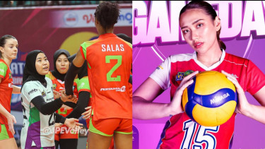 Kombinasi Yolla Yuliana dkk Mampu Libas Megawati Hangestri dkk: Jakarta Livin Mandiri Gilas Jakarta Pertamina Enduro dengan skor 1-3