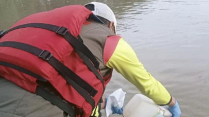 Tekan Pencemaran, Pemkot Tangerang Masukkan Ecoenzym ke Sungai Cisadane
