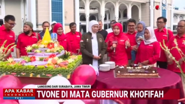 Semrak HUT ke 18 tvOne Biro Surabaya Bersama Gubenur dan Warga di Masjid Al Akbar