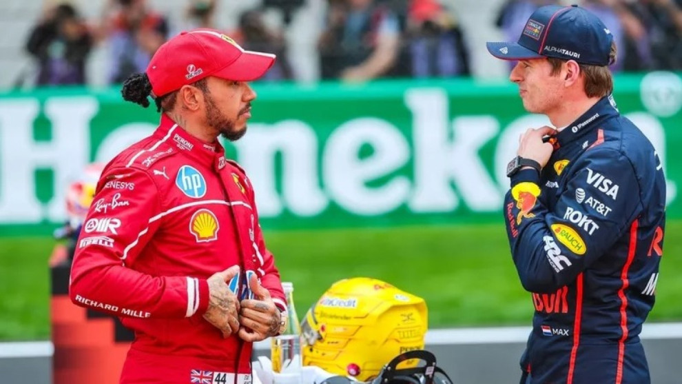 Max Verstappen dan Lewis Hamilton Kompak Kritik Regulasi Baru Mobil ...
