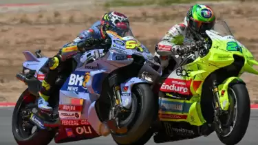 Fermin Aldeguer duel dengan Franco Morbidelli