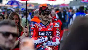 Pembalap Ducati Lenovo, Francesco Bagnaia