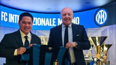 Erick Thohir Temui Giuseppe Marotta usai Inter Milan Taklukkan Juventus di Liga Italia, Doakan Raih Scudetto