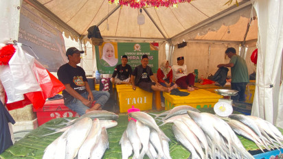 Festival Ikan Bandeng, Penjual Ngeluh Masih Ada Ormas Minta Jatah Rp150 Ribu dan Ikan