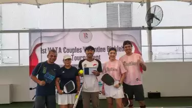 ndonesia Pickleball Federation (IPF) resmi menggelar 1st VATA Couples Valentine Pickleball Tournament sebagai bagian dari perayaan hari kasih sayang