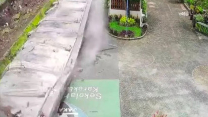 Tembok Roboh Timpa SMPN 182 Kalibata, Disdik DKI Ungkap Perbaikan Ditargetkan Selesai Pekan Depan