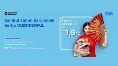 Long Weekend Imlek Bisa Tetap Cuanderful, Ada Promo Spesial dari BRI