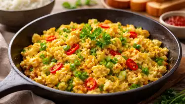 Resep telur orak-arik menu sahur simpel