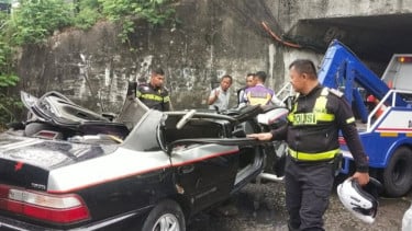 Buntut Kecelakaan Tewaskan Tiga Orang, Jalur Maut  Akses Tanggul Rawagabus Ditutup Permanen
