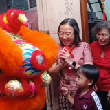 Imlek di Kampung Tambak Bayan Surabaya Digelar Meriah, Ada Tradisi Unjung-unjung Mirip Lebaran