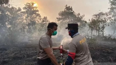 Tim Gabungan Intensifkan Pemadaman dan Patroli Karhutla